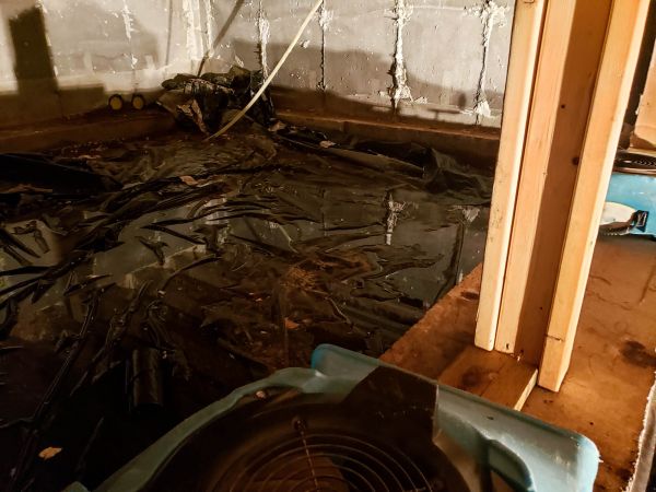 Crawlspace Water Cleanup in Dade City
